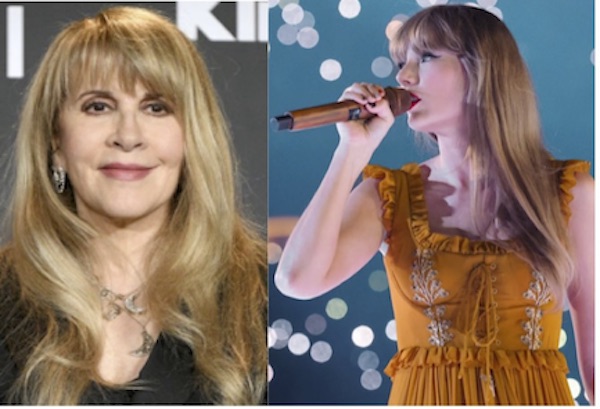 Stevie Nicks and Taylor Swift (file photos)