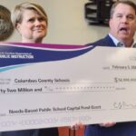 State superintendent Truitt and Rep. Jones