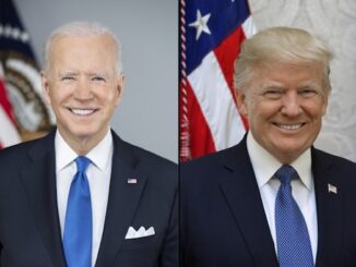 Joe Biden and Donald Trump (Official White House photos)