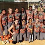 Standing left to right: Coach Bruno Godwin, Leigha Reaves, Kynley Scott, Tehya Moore, Ma’Laya Webb, Angel Webb, Ava Grice, Aleigh Godwin, Coach Matt Wilson. Front row left to right: Journey Sutton, Addyson Spaulding, Serenity Johnson, Millie Bracey, Alisha Smith, Alyssa Smith