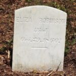 Eliza Robinson headstone