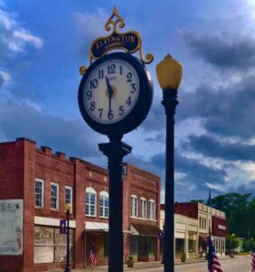 Downtown Fair Bluff (Lumber River visitor Center photo)