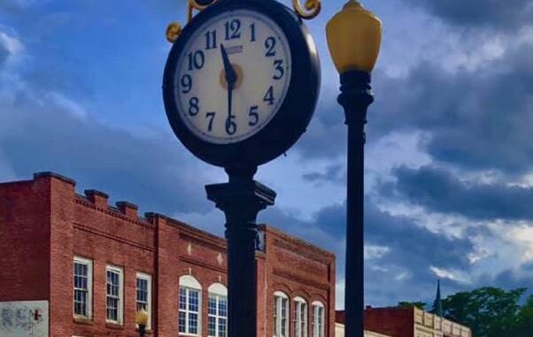 Downtown Fair Bluff (Lumber River visitor Center photo)