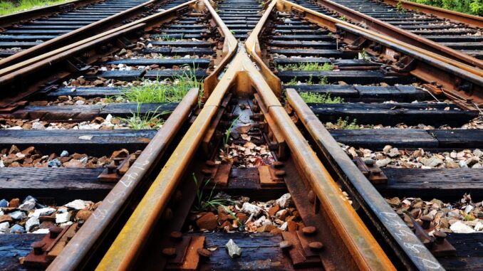 Railroad tracks