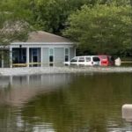 The Fix-A-Friend clinic in Winnabow was destroyed in Monday's flooding. (FB photo)
