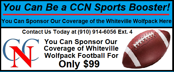 WHITEVILLE WOLFPACK SPONSORSHIP BANNER AD 600 X 250