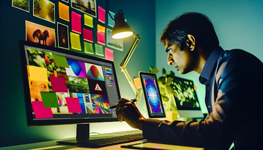 Man at Computer