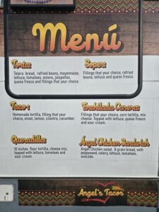 The selections are simple, and delicious.