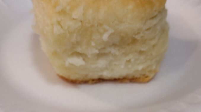 biscuit finshed and on a plate