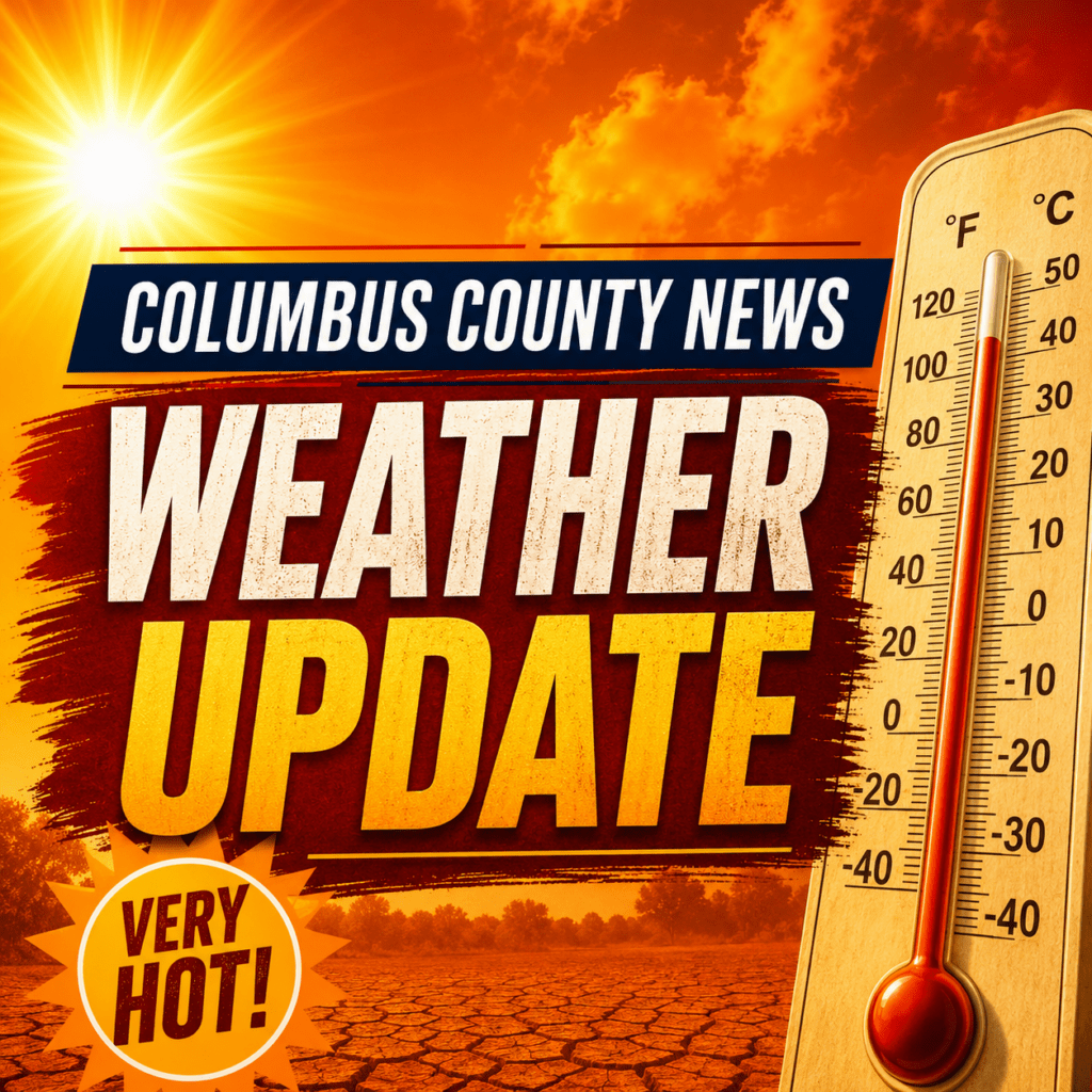 Weather Update – Thursday July 9, 2026 – Columbus County News