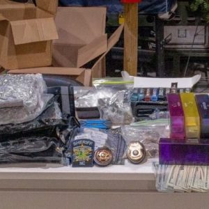 Some of the contraband seized in the operation. (CCSO photo)