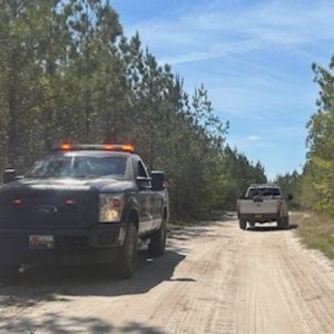 Forest Service crews continue to monitor the Rosindale fire.