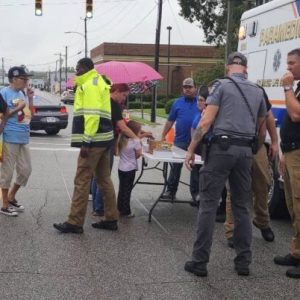 National Night Out Draws Crowds, Despite Rain