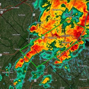 Flash flood advisory area graphic courtesy if. Christopher Cawley.