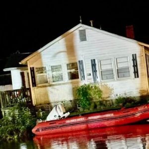 ADR firefighters used their swift water rescue