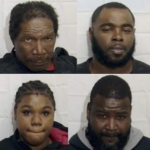Anthony Haynes, Anthony Jamal Bethea, Nieasha McLeod, and Ernest Levon McLeod. (CCSO Detention)