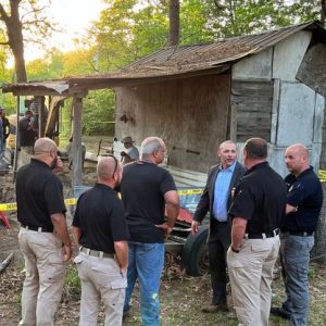 Robeson county detectives have recovered a body near Red Springs. (RCSO photo)