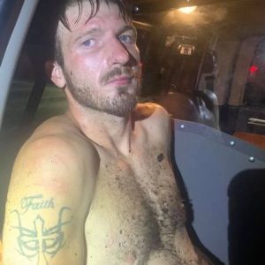 Daniel Graham Hayes after being taken into custody. (CCSO photo)