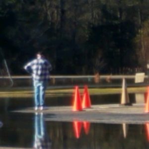 N.C. 242 Closed Near Williamson Crossroads