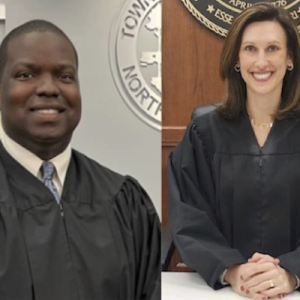 Superior Court Judges Quintin McGee and Ashley Gore.