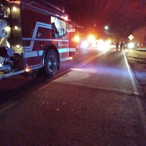 Waccamaw Shores Road was blocked  after last week's fatal car crash.
