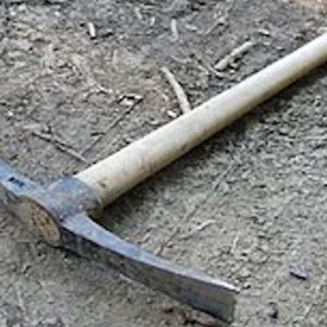 Pickaxe Said Used on Van, Home