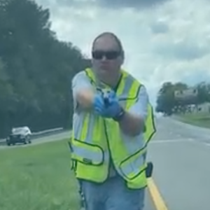 Screenshot from the video taken by Shantasia Williams.