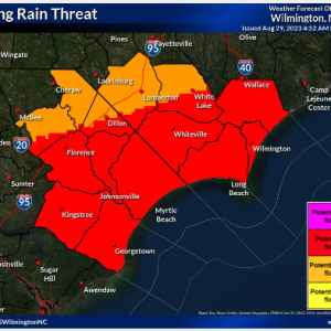 NWS graphic Idalia
