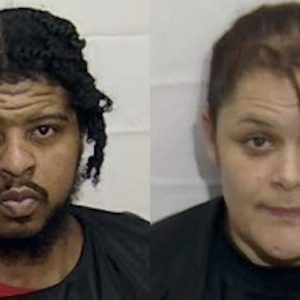 Young and Lacewell were charged after allegedly robbing a man at gunpoint. (CCSO) 