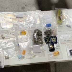 Some of the contraband seized on Dessie Road Friday. (CCSO photo)