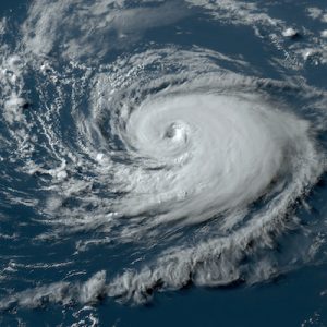 Satellite image of Hurricane Don. (NOAA photo)