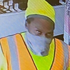 Whiteville Police are searching for this man after robbing Fowler's Jewelry Monday.