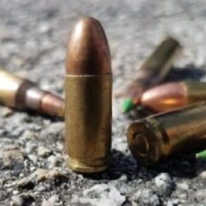 Bullets on the ground