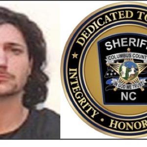 Cameron Sisler allegedly struck a deputy's patrol vehicle four times during a traffic stop.